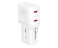 3mk incharge® Globe 45W™ 2C PD QC4+ PPS SCP AFC  US/EU/AUS/UK - 1511475 - zdjęcie 1